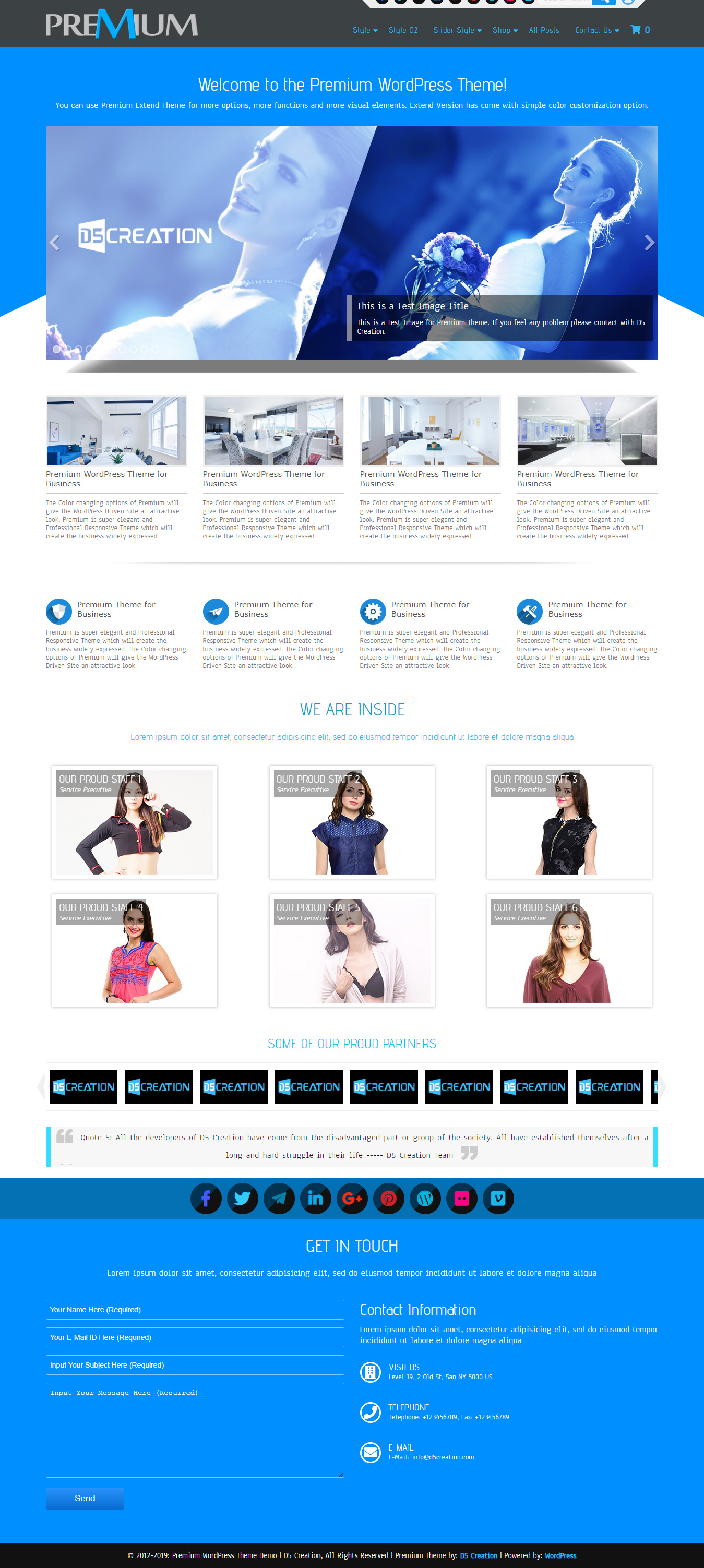 Premium WordPress Theme