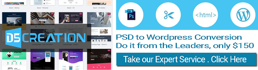 PSD to WordPress Service