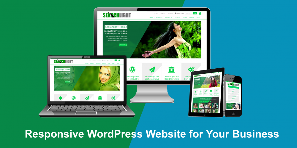 Responsive WordPress Website