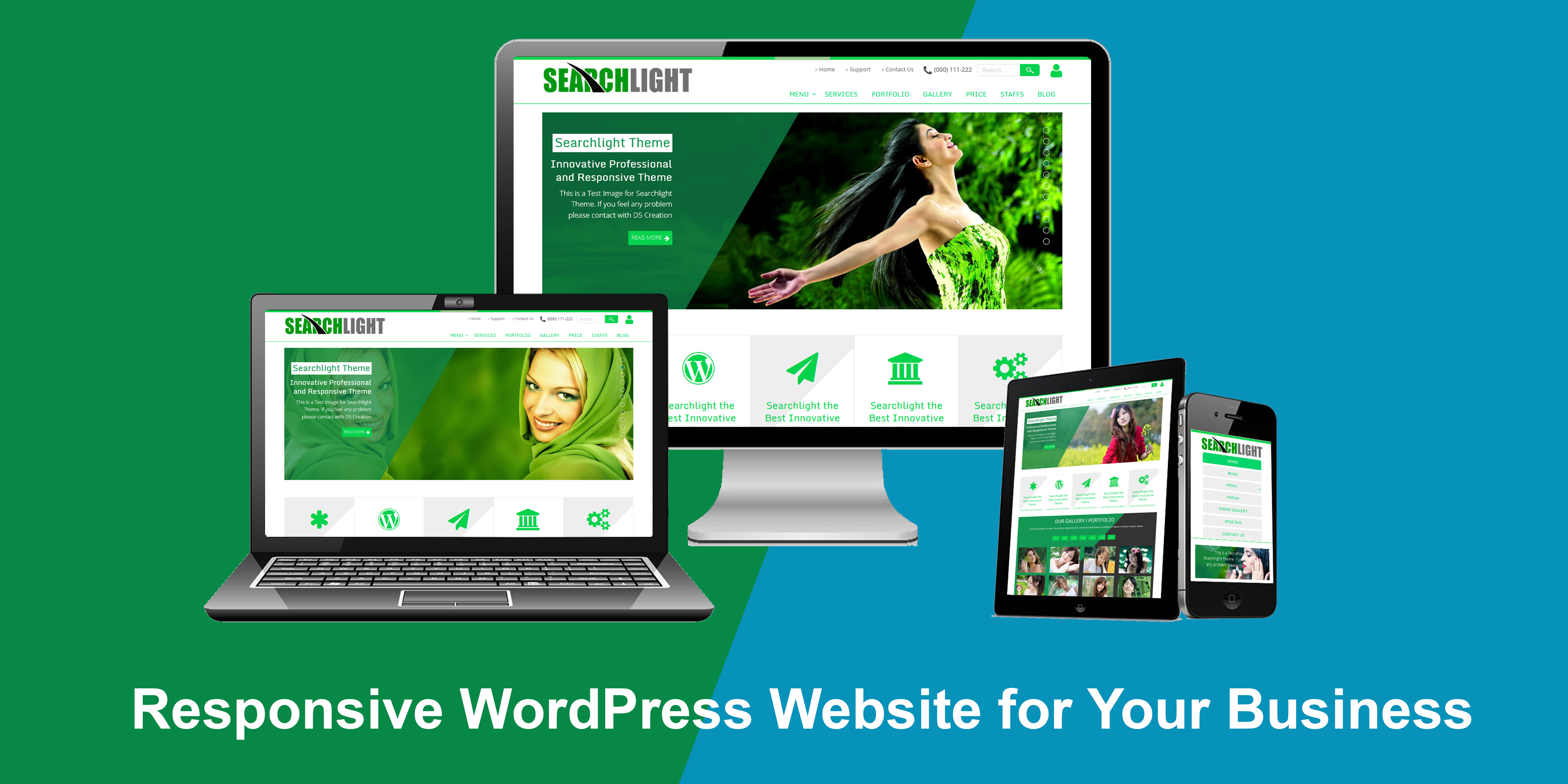 Why do you need Responsive WordPress Website for your business? - D5  Creation