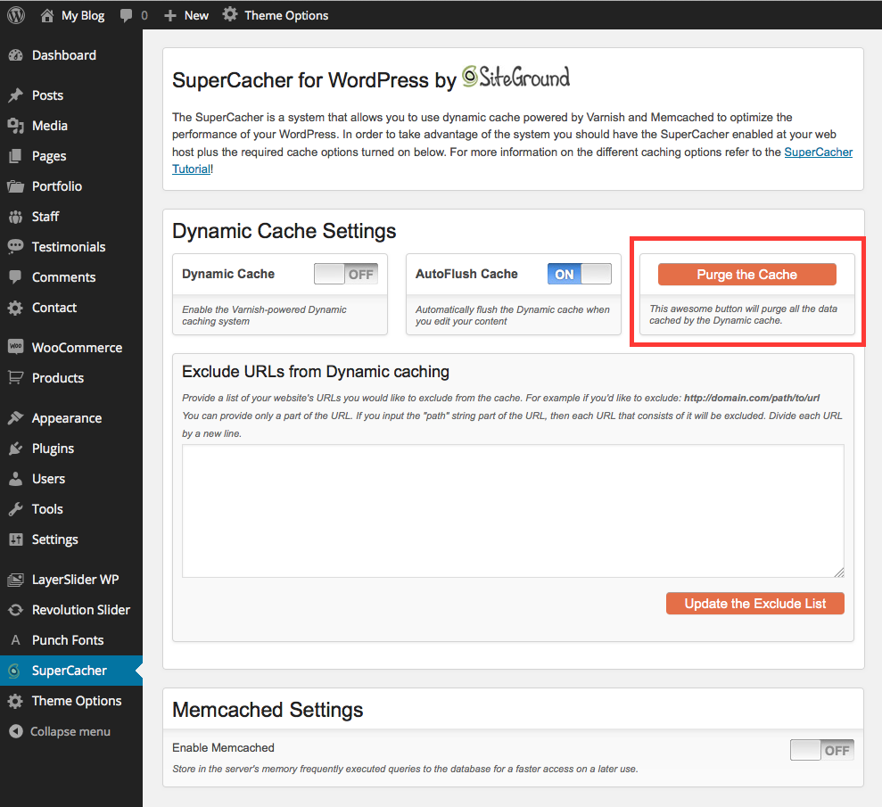 Внедрение cms через SITEGROUND. Best WORDPRESS plugin for URL. Large System cache on or off.