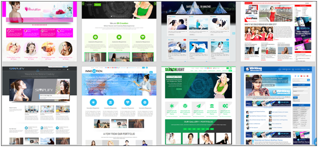 Professional WordPress Themes - design startup website