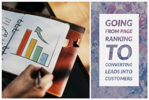 Page Ranking to Converting Leads