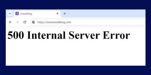 WordPress 500 Internal Server Error Fix